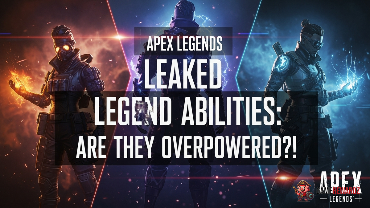 Apex Legends Leaked Legend Abilities: Are They Overpowered?!